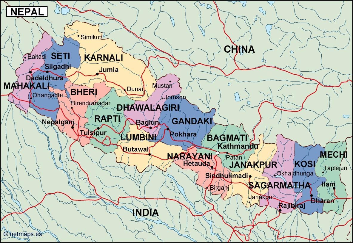 Kaardi digitaalse nepal