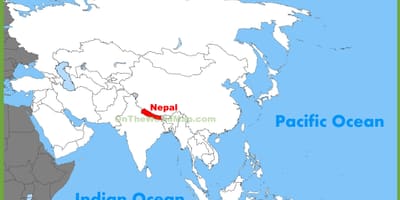 Nepali aasia kaart