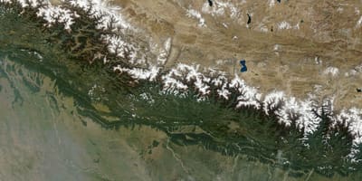 Map satellite nepal live